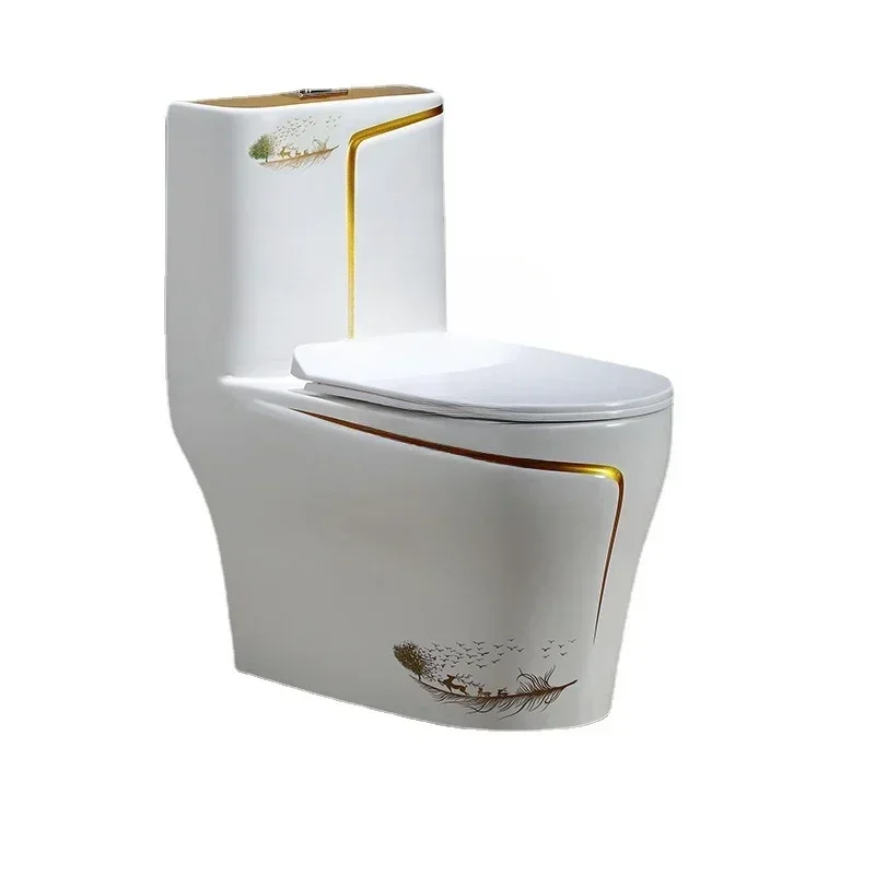 

Toilet Siphon Deodorant Small Apartment Toilet Ceramic Pedestal Toilet
