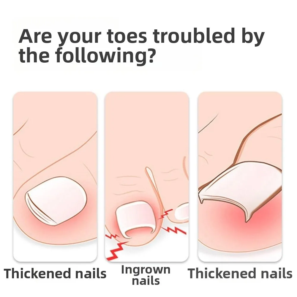 

Мощные профессиональные кусачки для ногтей из нержавеющей стали с изогнутым лезвием для толстых ногтей на ногах и руках для взрослых