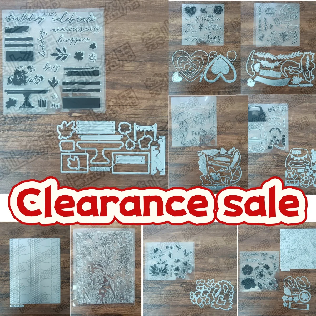 

Car Flower Heart Sea lion Metal Cutting Dies Clear Stamps for DIY Making Card Scrapbook Embossed Supplies Template Decoration