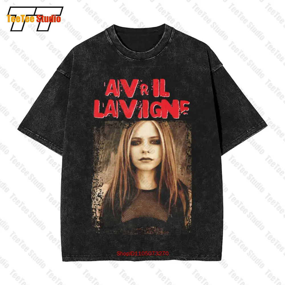 

Avril Lavigne Bones 2004 Eyes Y2K Tour Vintage Oversized T-Shirt 88HN
