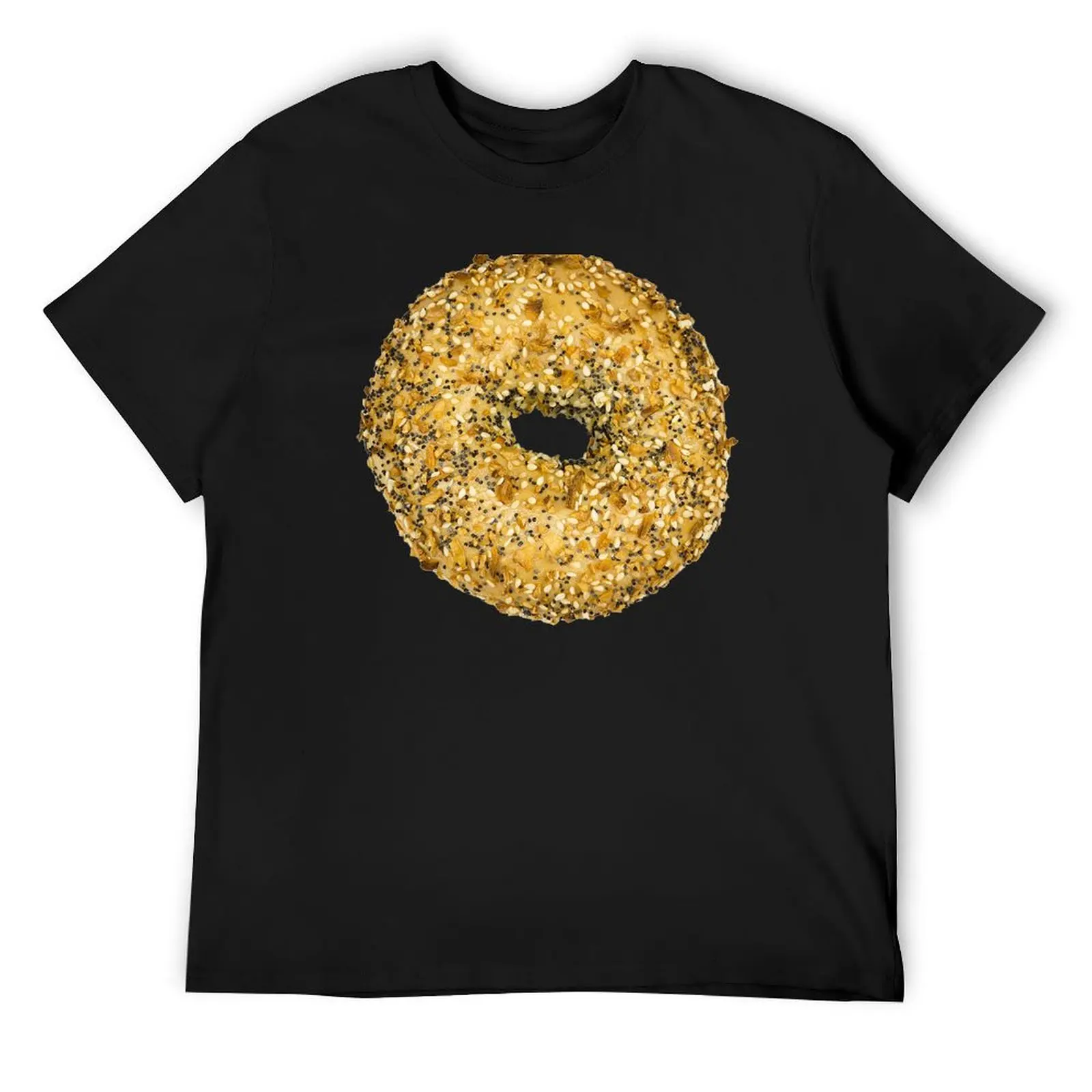 

Everything Bagel Photo T-Shirt tops Man t-shirt graphic shirts mens plain t shirts