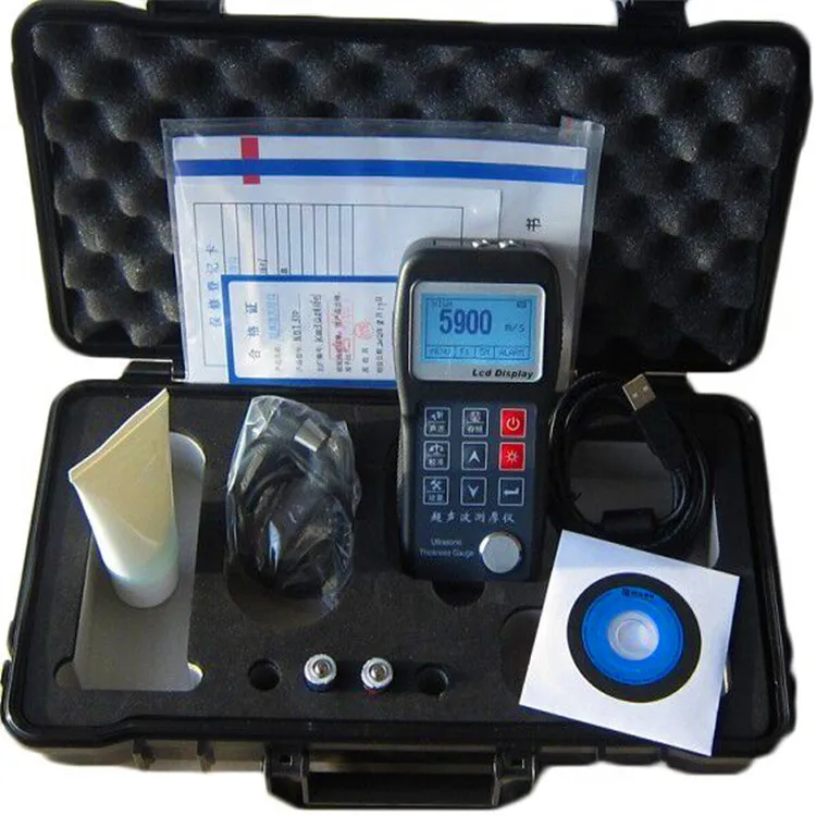 HST310  Digital pocket ultrasonic thickness gauge for measuring the thickness of metal aluminum