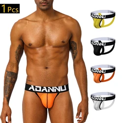 28 Style ADANNU Male Lingerie Sissy Panties For Men Thong Cotton Gay Underwear Jockstrap Men Sexy Mens G String Thongs Cuecas