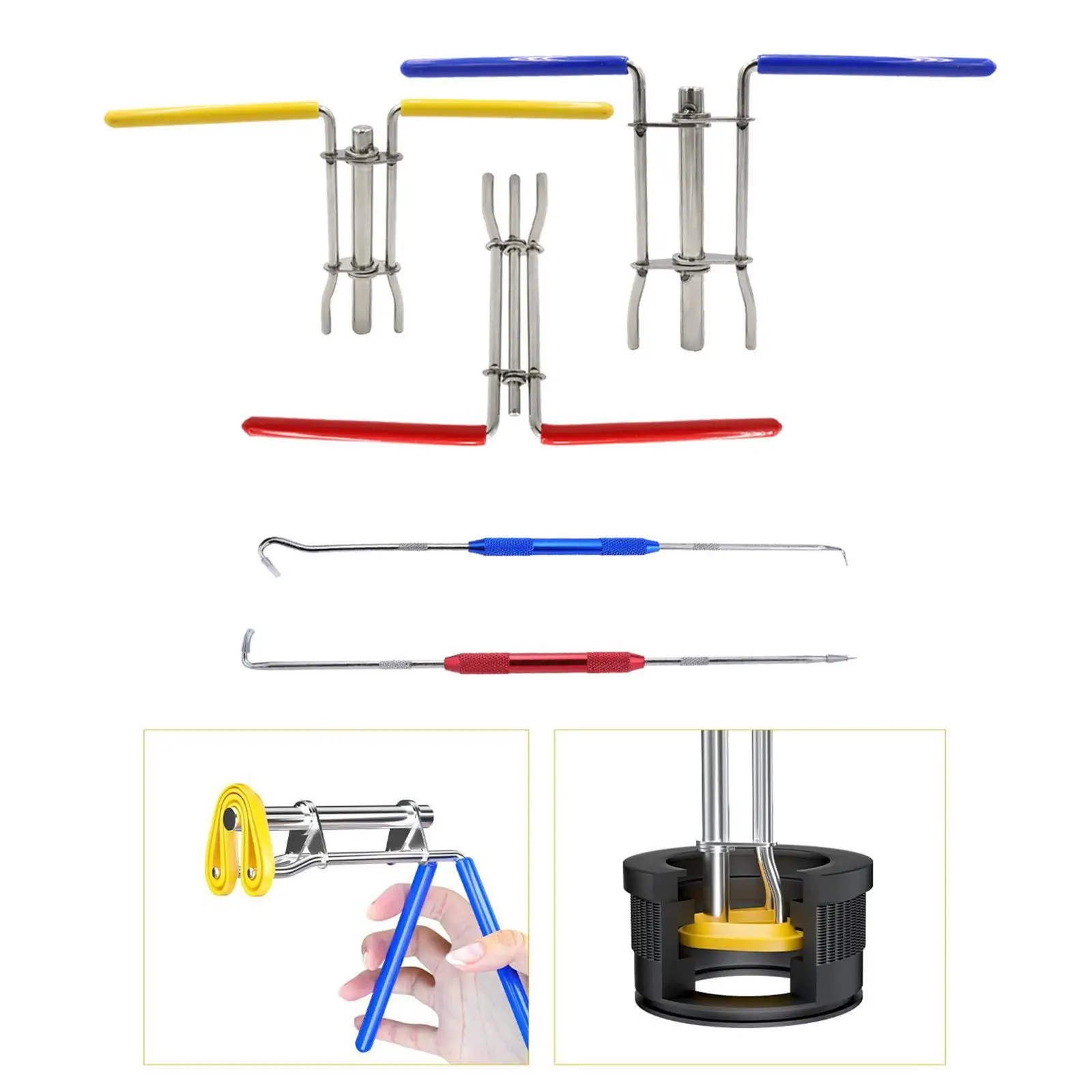 

3 Pieces Hydraulic Seal Installation Tools for Automotive Marine 3 Colors