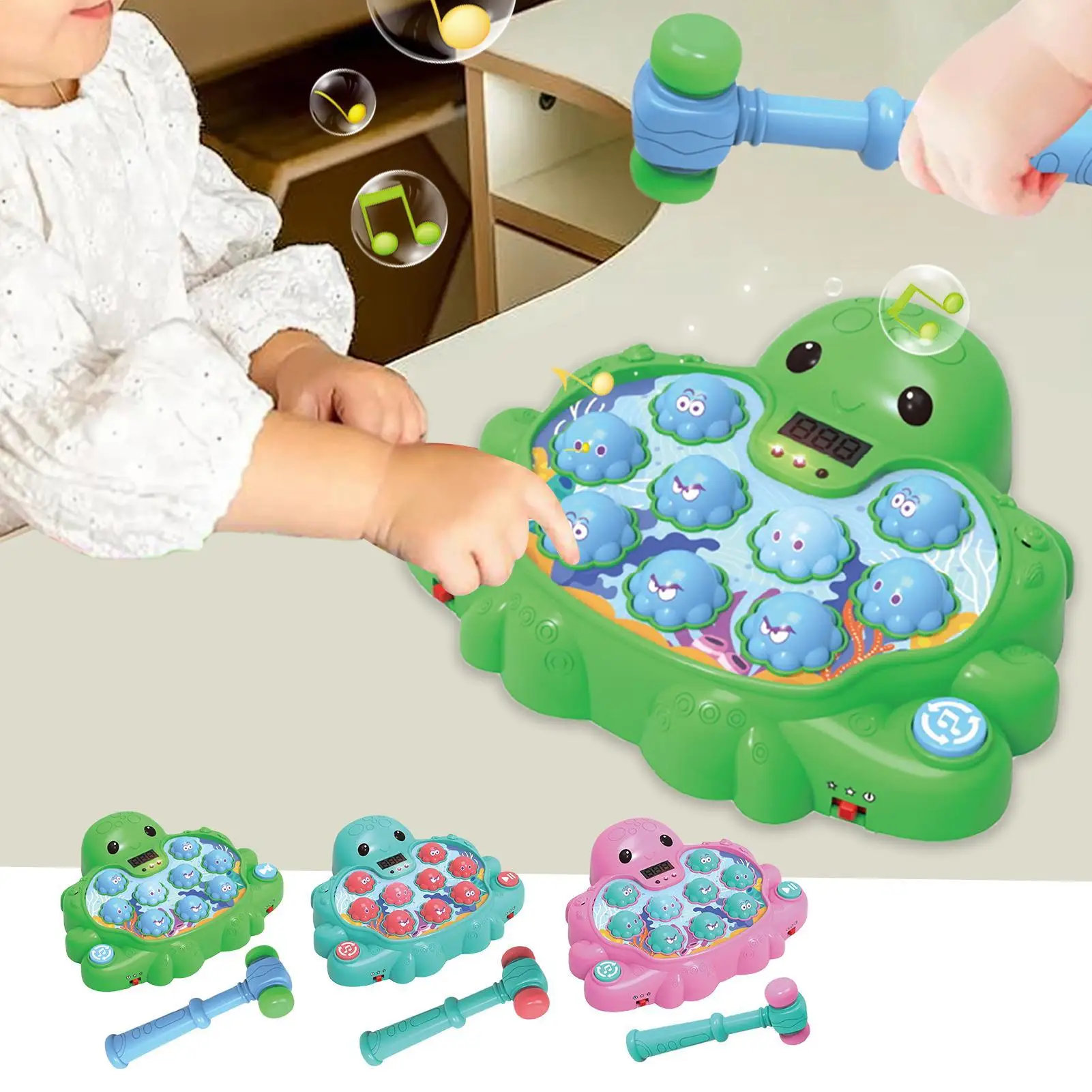 Whack Giocattolo Animale Per Bambini Martellare Gioco Coordinazione Occhio A Mano Gioco Forma di Polpo Giocattoli Per Bambini Per Il Ragazzo Viaggio Scuola Casa Giocattoli