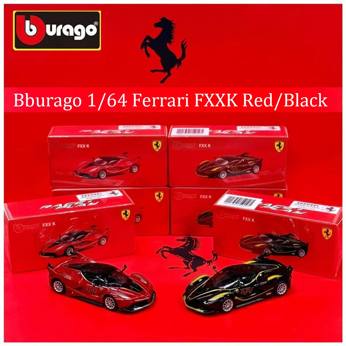 

Bburago 1:64 Ferrari FXXK Alloy Premium Diecast Car Model Vehicle Toys Gift