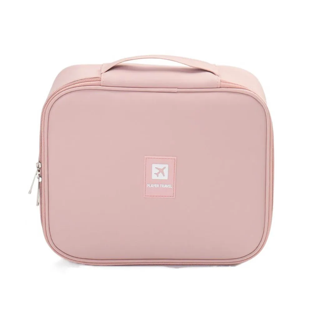 

Waterproof Women Cosmetic Bag Handheld Large Capacity Makeup Storage Bag Dust-proof Skincare Storage Travel Toiletry Bag Women