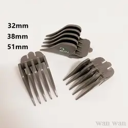 3 Stuks Grote Limiet Kam Voor Wahl Elektrische Tondeuse Accessoires 32Mm 38Mm 51Mm Kapper Haartrimmer Snijgeleidekam Y0702