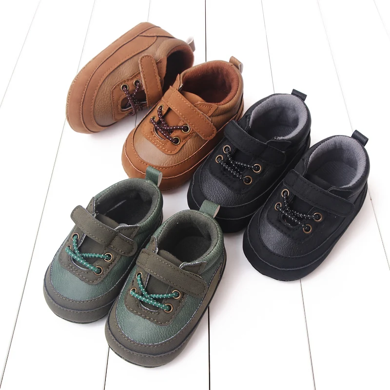 

2025 Spring and Summer Baby Shoes Boys' Size 0-1 Years Old Soft Bottom Anti-Slip Casual Shoes for Learning to Walk BH2320