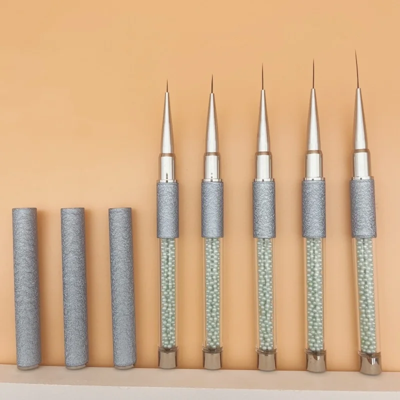 

6-18mm Nail Art Brushes Nail Enhancement Pen Carving Colorful Painting Flower Pen Tool Line Drawing Pen Manicure Tools Nail Brus