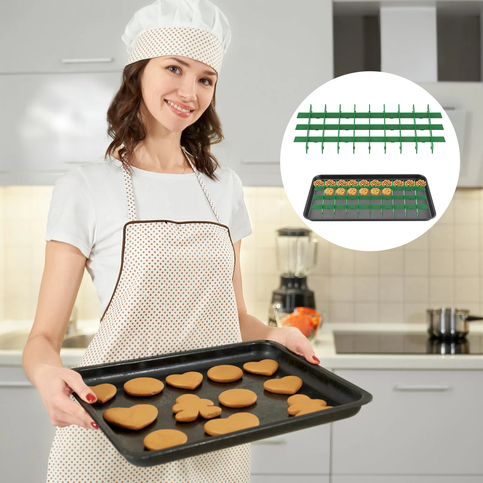 2/5pcs Tray Divider Set Baking Separator Adjustable Candy Tray Divider for Harvest Right Freeze Dryer Kitchen Accessories Gadget