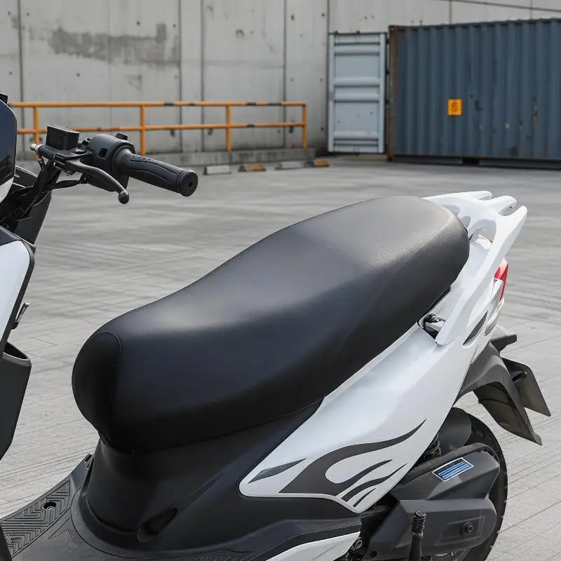 

【CR】Breathable 3D Mesh Leather Motorcycle Seat Cover Waterproof for All-Weather Protection