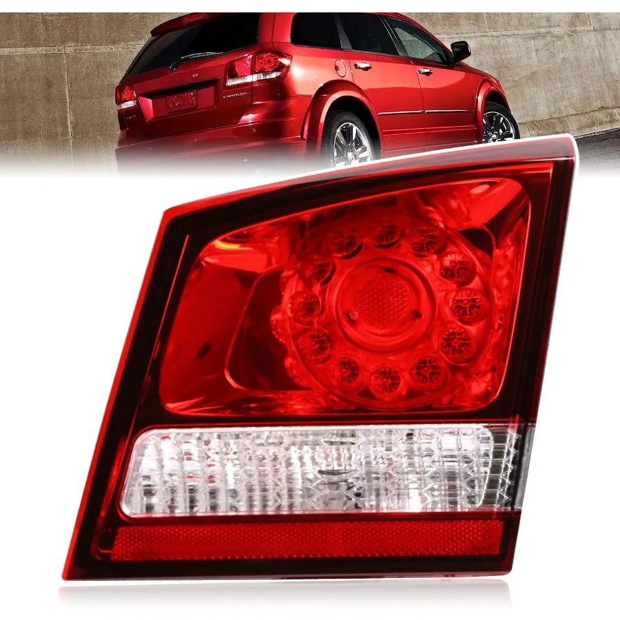 

Правый пассажирский задний фонарь, внутренний, совместимый с Dodge Journey 201120, светодиодный задний фонарь в сборе, замена заднего фонаря для E