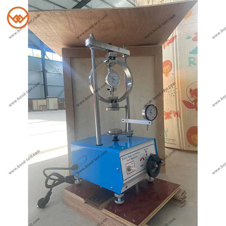 Electronic Strain control soil unconfined compression tester machine