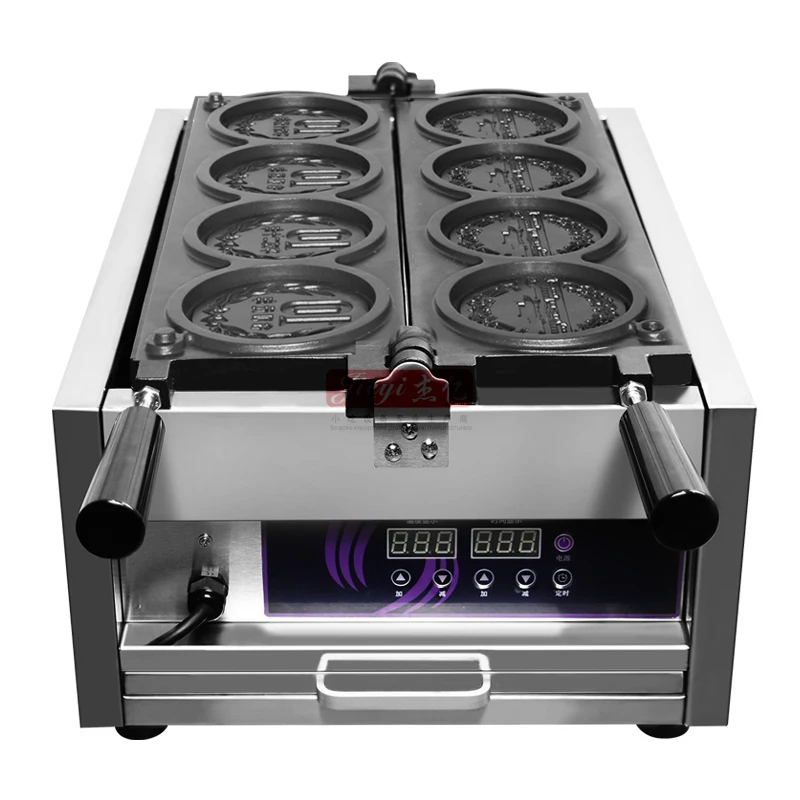 لوحة رقمية كوريا الجبن عملة آلة الخبز آلات للشركات الصغيرة التجارية المخصصة الجبن عملة فطيرة صانع الوافل