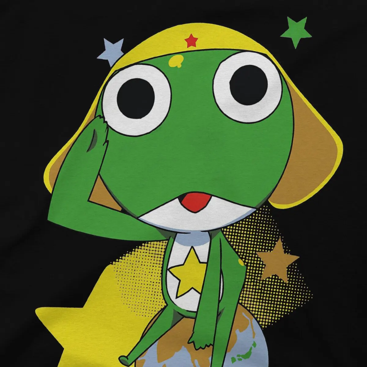 Sgt Frog Keroro guntso Cartoon Anime Man TShirt Graphic distintivo T Shirt felpe originali Hipster