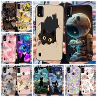 For ZTE Blade A71 Case A7030 Cute Painted Cover Soft Silicone Phone Cases For ZTE Blade A51 A 71 BladeA51 BladeA71 Fundas Bumper