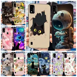 For ZTE Blade A71 Case A7030 Cute Painted Cover Soft Silicone Phone Cases For ZTE Blade A51 A 71 BladeA51 BladeA71 Fundas Bumper