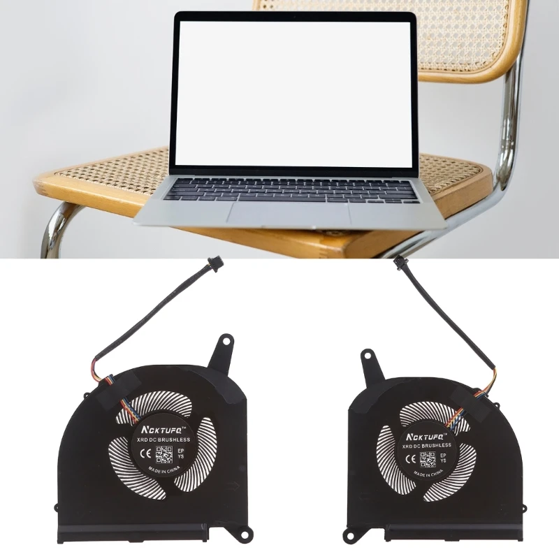 كمبيوتر محمول وحدة المعالجة المركزية وحدة معالجة الرسومات مراوح التبريد راداتور ل ايرو 15 OLED 17 RX7G RP75XA RP77XA RP77 Y9RF