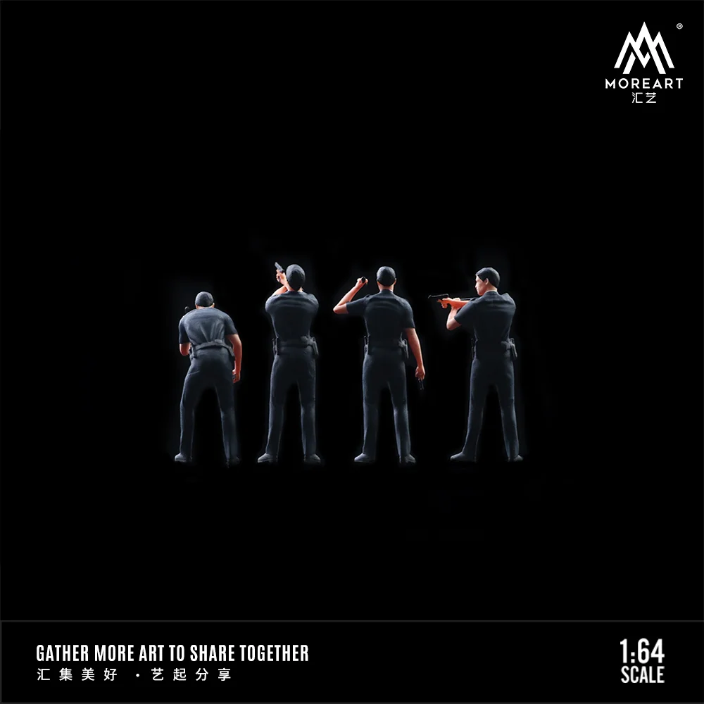 XT SET DI BAMBINI DI POLIZIA DETECTIVE 1:64 Display, collezione e regalo