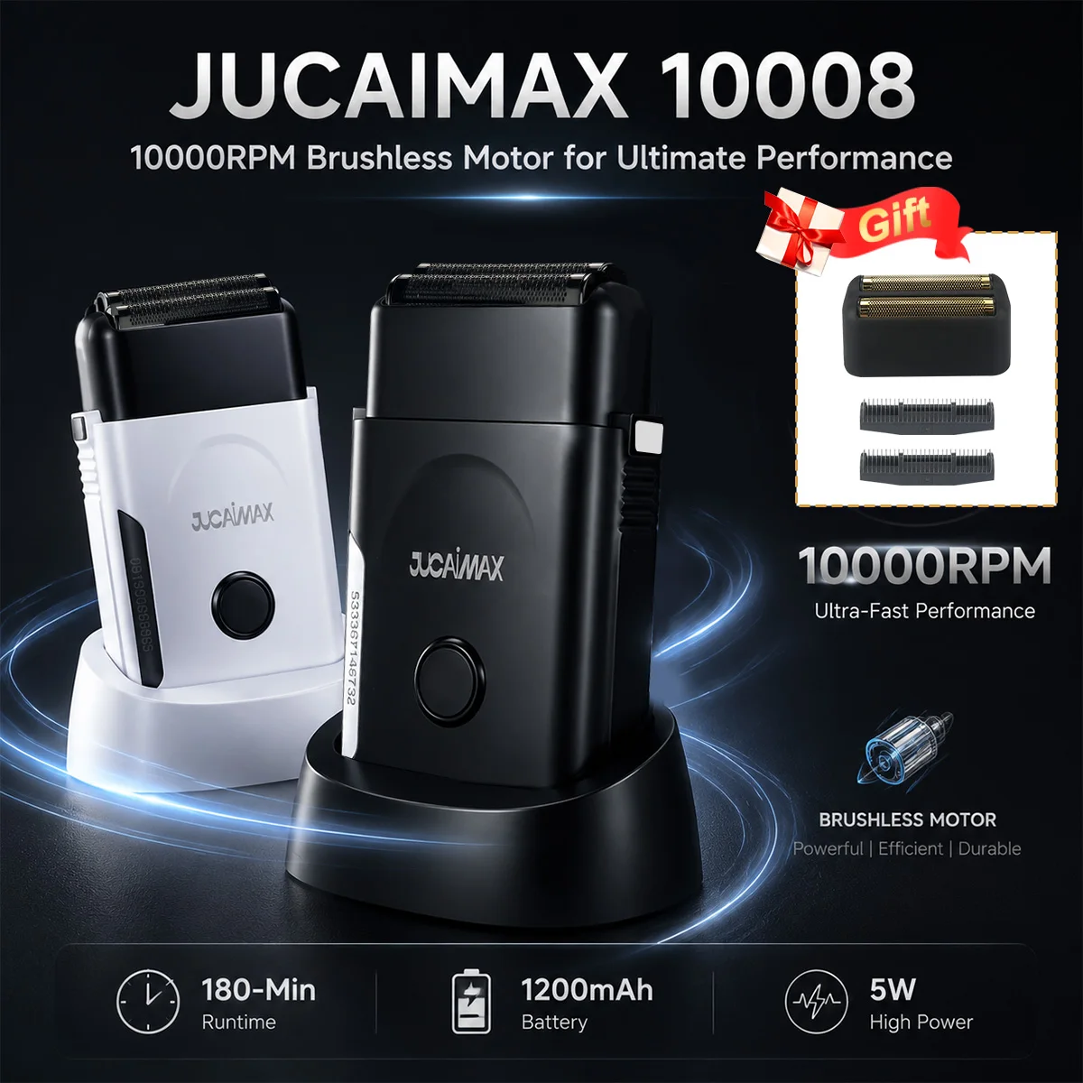 rasoio-elettrico-professionale-da-uomo-jucaimax-jc-10008-con-motore-brushless-da-10000-rpm-base-di-ricarica-e-doppia-lamina-da-1200-mah-rifinitore-per-capelli