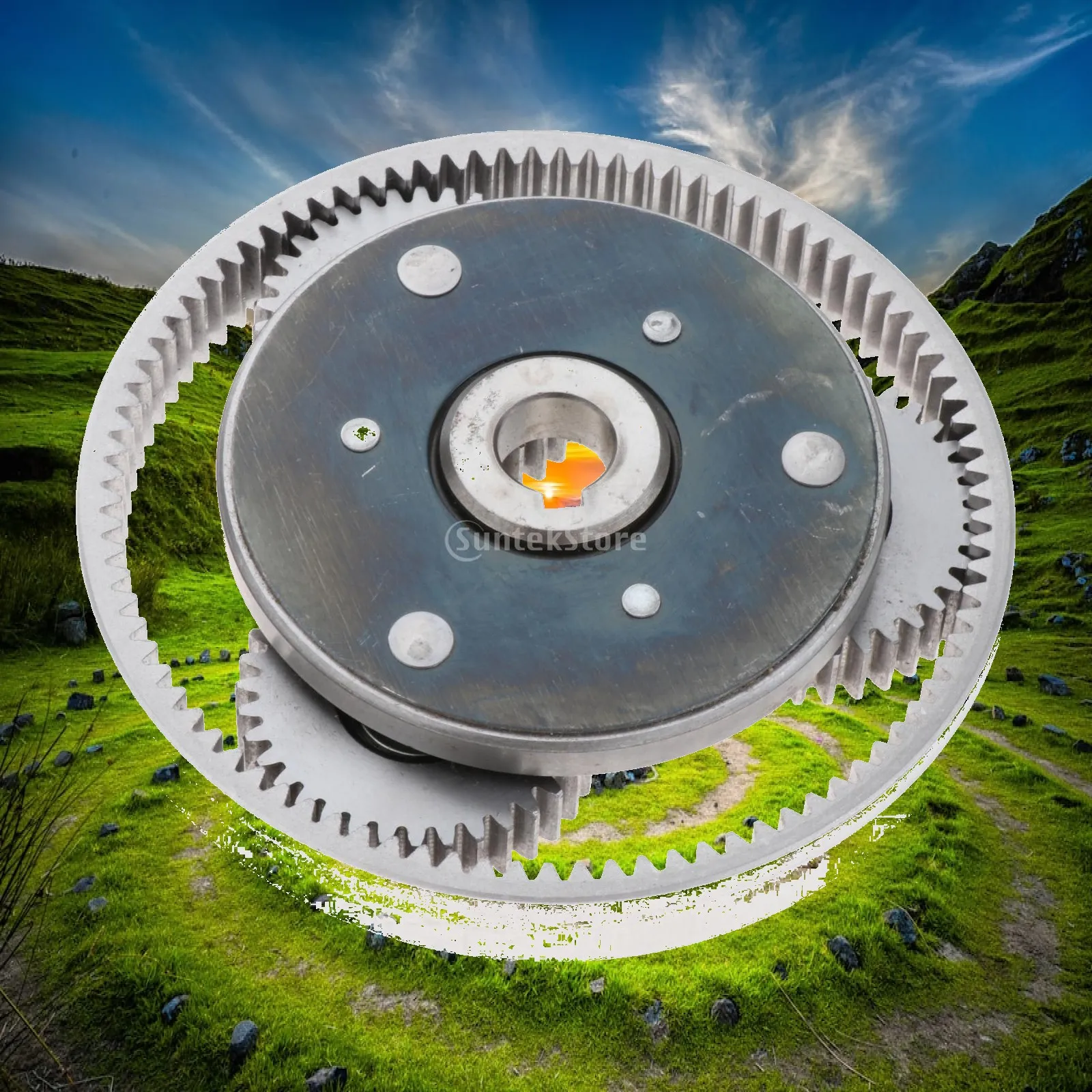 36T Planetary Gear Clutch Steel Motor Gear Wheel Set for DIY Electric Vehicle and Ebike Accessories Kits