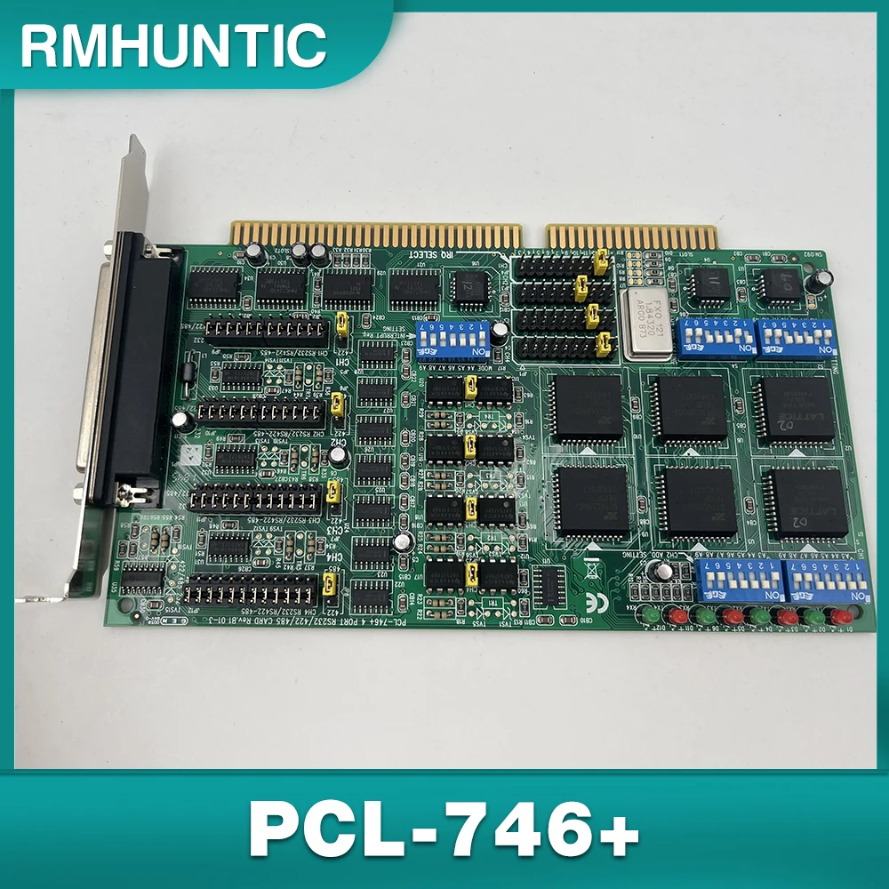 4-Port RS-232/RS-422/RS-485 For Advantech Communication Card PCL-746+