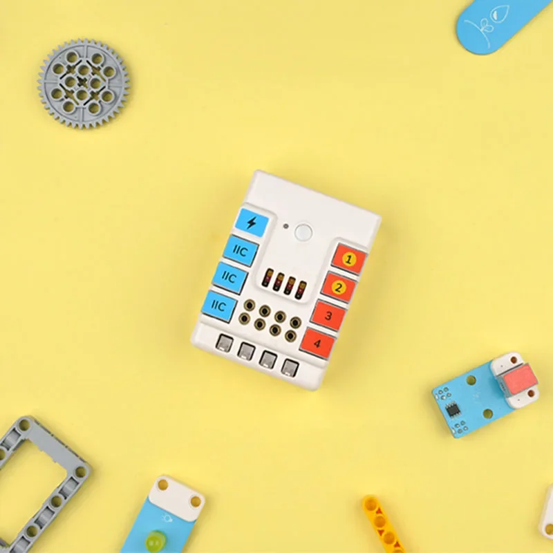 ELECFREAKS micro:bit Nezha 48 IN 1 Inventor's Kit (Without micro:bit Board)  400 Pieces of Bricks Interactive Coding Accessories