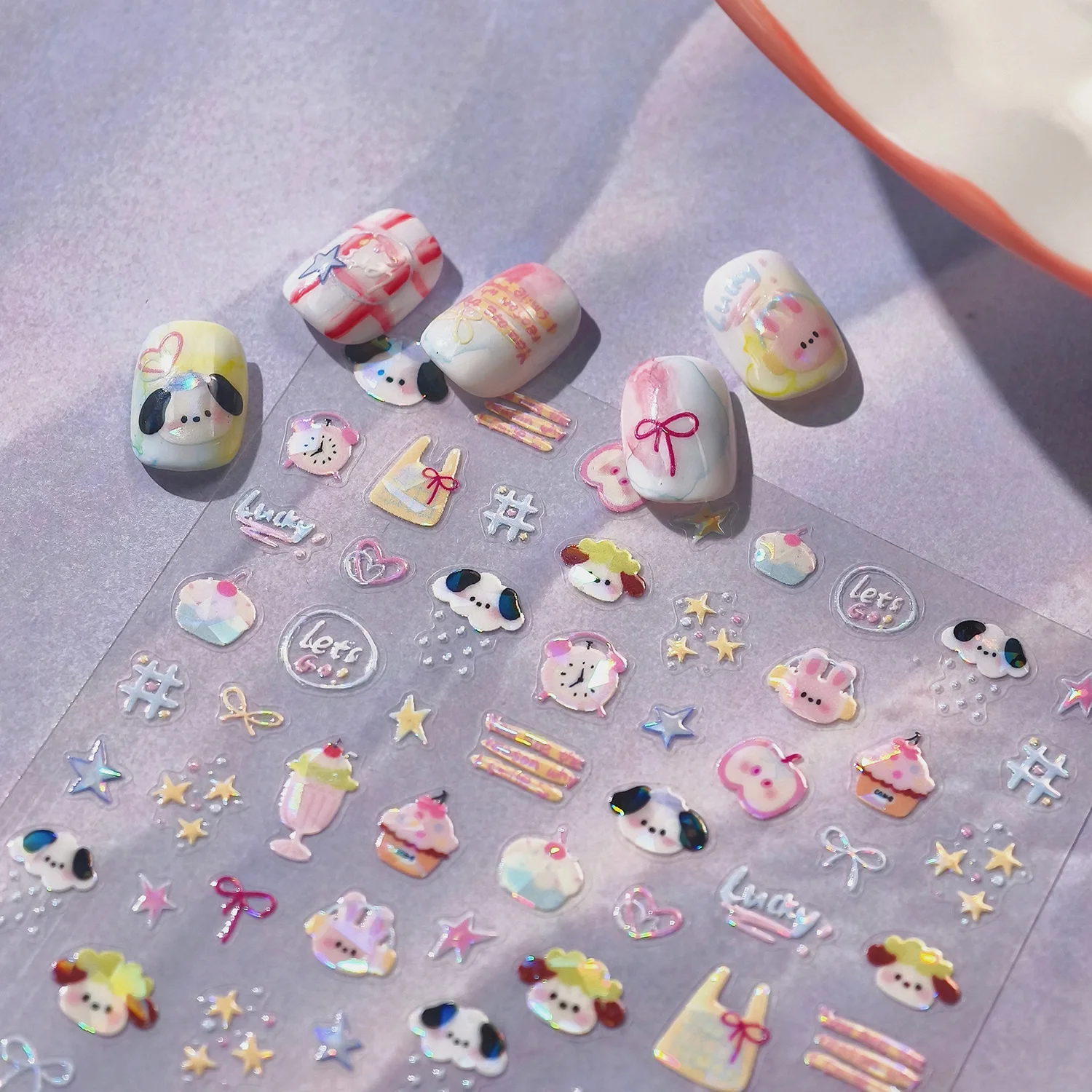 Autocollants pour ongles TENSO - Nail Art Elegan avis et prix