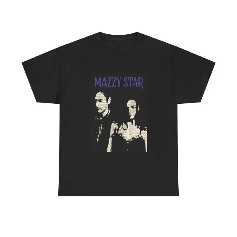 

Mazzy Star T Shirt Vintage Art Graphic Alternative Rock Heavy Cotton