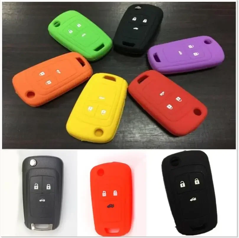 

for Opel Vauxhall Astra Corsa Meriva Insignia for OPEL Astra CorsaRemote Silicone Rubber Car Key Case Cover