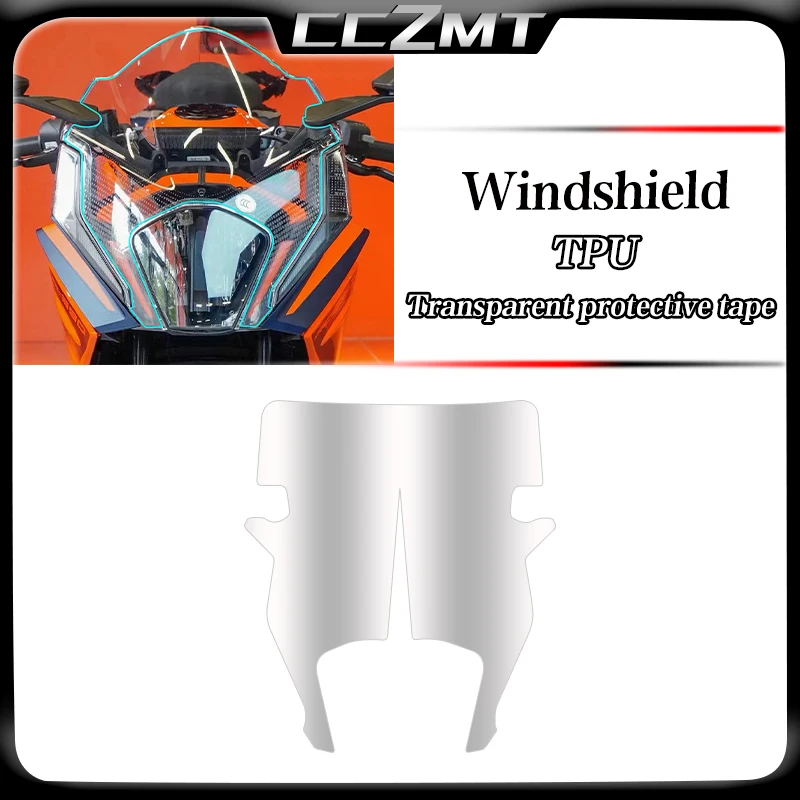 Transparente filme protetor tanque de combustível invisível tampa do carro, modificação acessórios, KTM RC390 RC390 2022