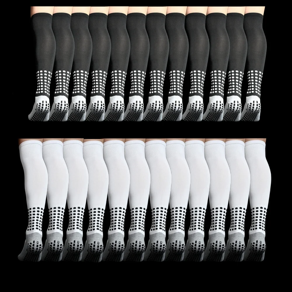 

3 пары/лот противоскользящие футбольные гольфы, нескользящие футбольные/баскетбольные/хоккейные спортивные носки