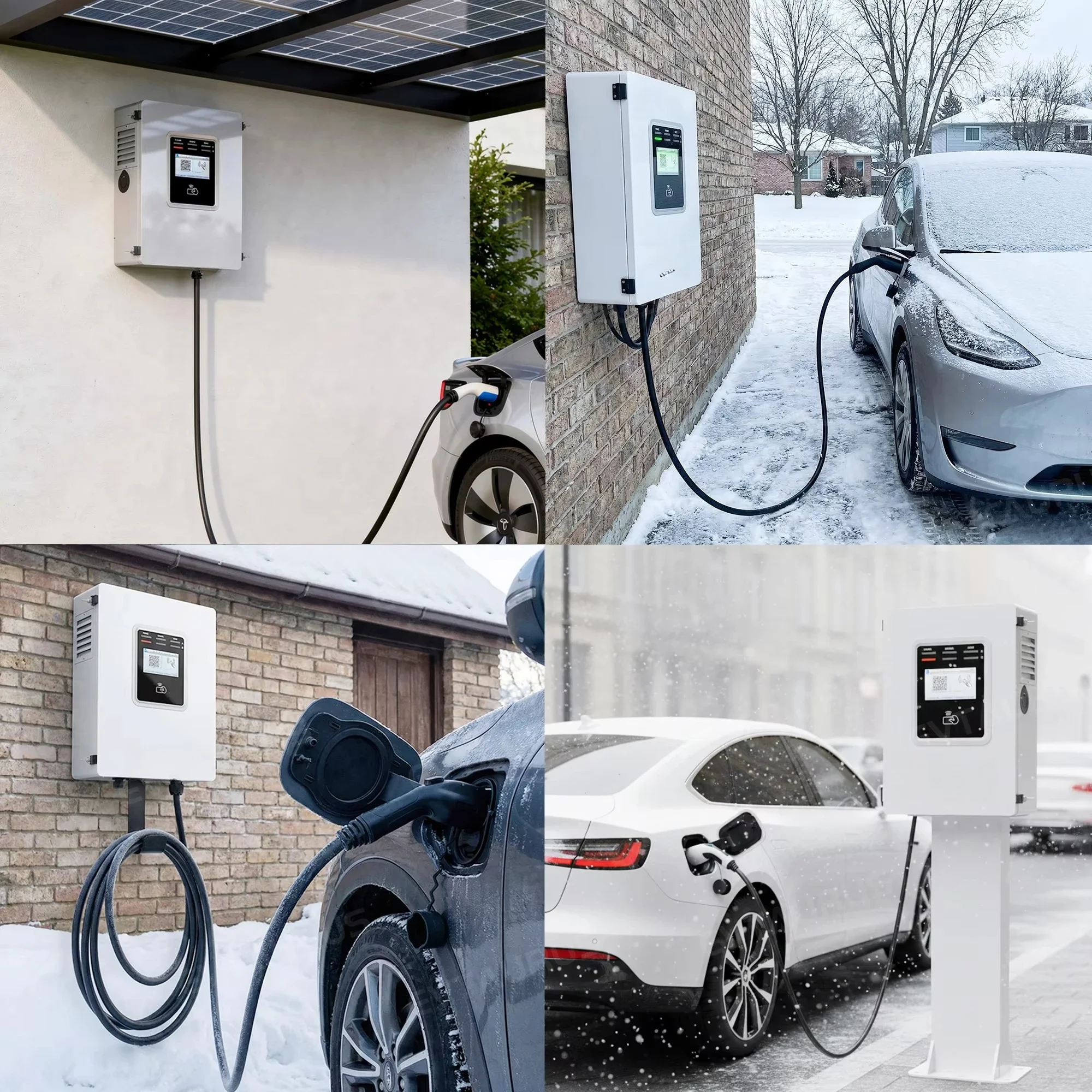 เครื่องชาร์จรถยนต์ไฟฟ้าแบบเร็ว - Dc Fast Charger 30Kw Wallbox Commercial บทวิจารณ์และราคา