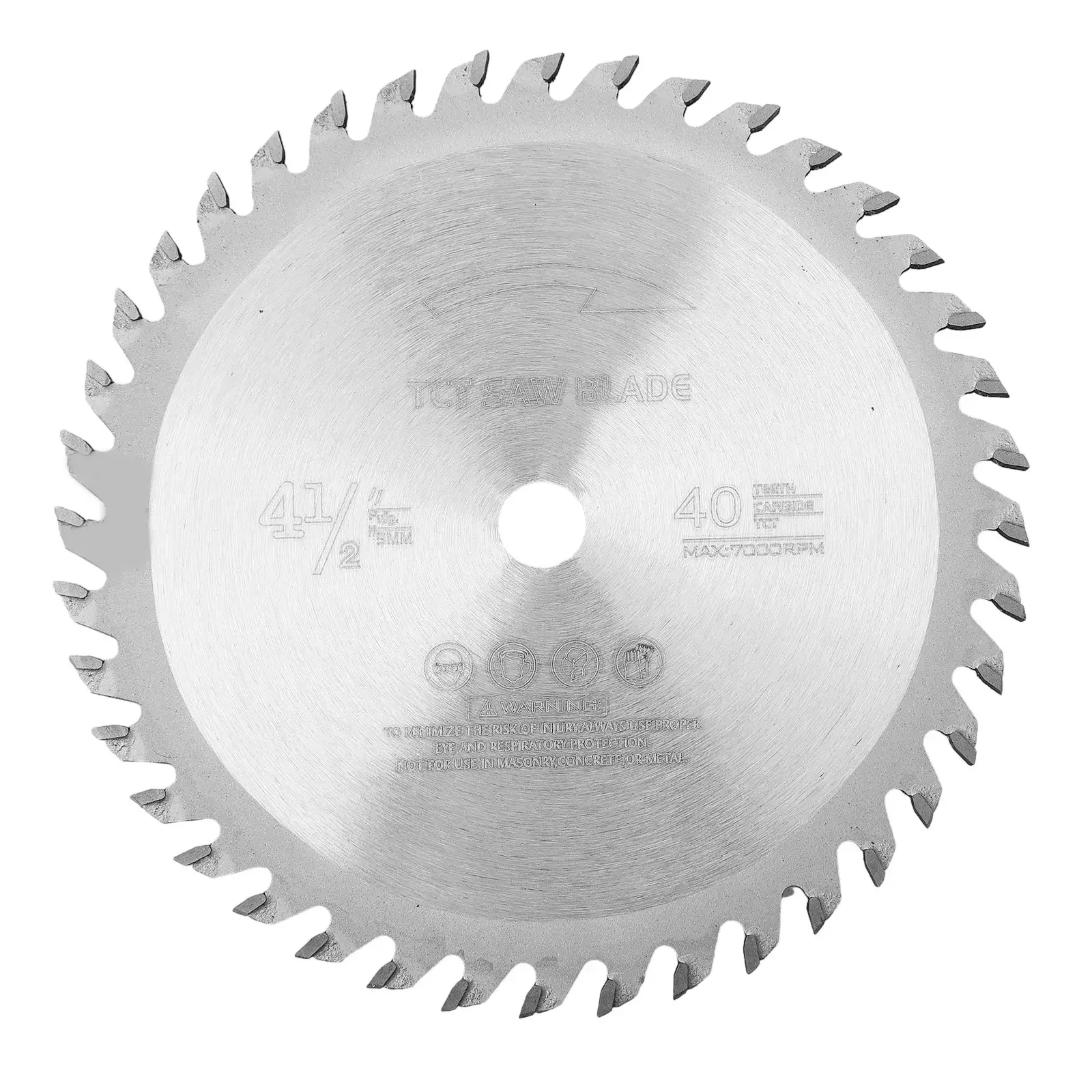 Imagem -04 - Circular Derrubada Carboneto Viu a Lâmina Acessórios das Ferramentas Elétricas Disco de Madeira Macio Rebarbadora 10 mm 89 mm 115 mm a