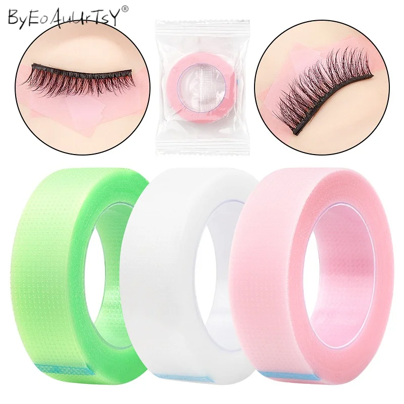 1개 속눈썹 연장 테이프 래쉬 리프팅 PE 접착 테이프 마이크로포어 접착식 인조 속눈썹 패치 언더 아이 패드 스티커 도구