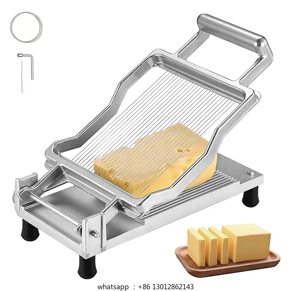 

Kitchen Creative Hand Press Cheese Cutter Stainless Steel Multi-functional