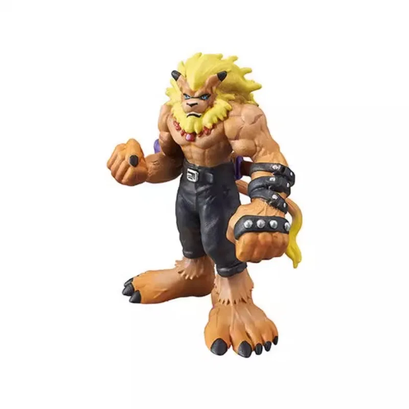 BANDAI Anime Digimon Adventure Leomon Shellmon Capsule Toys Christmas Gifts or Collection Genuine Action Figure Model Toys