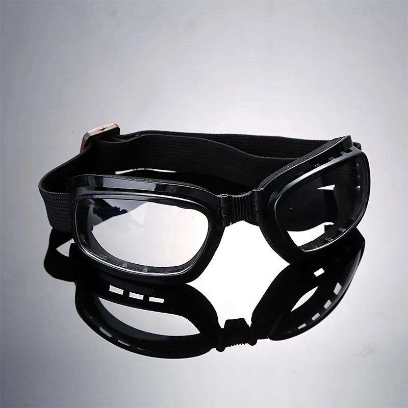 Foldable Riding Outdoor Goggles Motorcycle Glasses Anti Glare Anti-UV Sunglasses Windproof Protection Skiing Sports Goggles