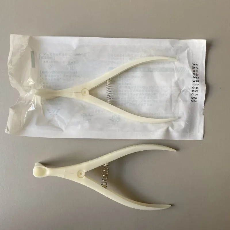 60pcs 40pcs 20pcs 10pcs Disposable Nasal Endoscope for Physical Examination Rhinoscope Nasal Cavity Inspection Mirror Nose Clamp