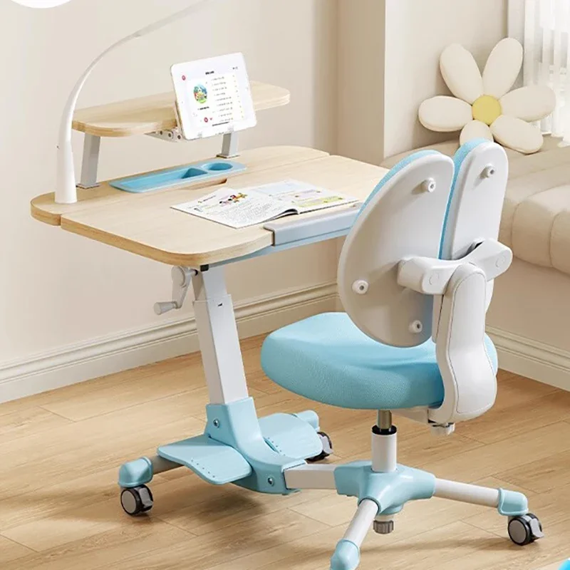 

Student Desk Chair School Furniture Kids Table Childrens Child Study Small Boy Room Children Bedside Children's Tables Desks