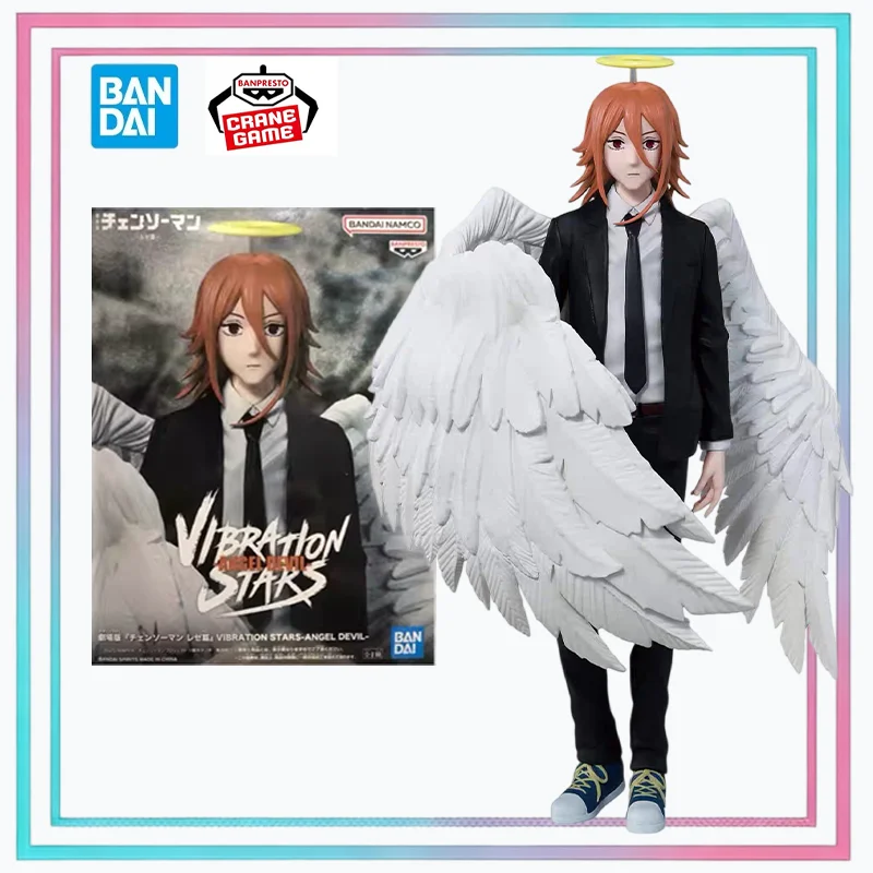 

Оригинальная фигурка Bandai Banpresto Vibration Stars Chainsaw Man: Ангел-дьявол Резе (версия) Коллекционная фигурка аниме-персонажа: модель, игрушка, подарок