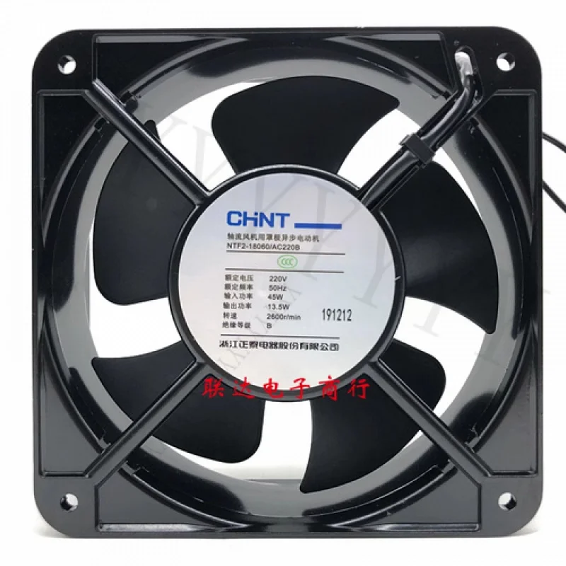 

Y+FOR CHNT NTF2-18060/AC220B 220V 50Hz 18CM Cooling Fan