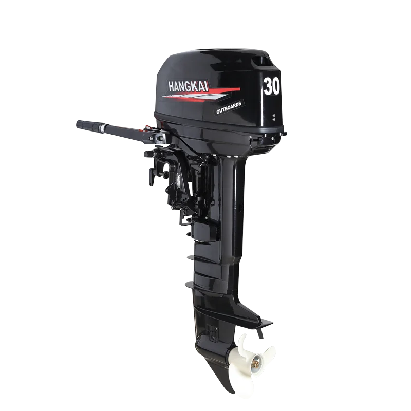 

Hangkai 30HP 2 Stroke fule Outboard Boat Motors High Quality Manul Start Electric Start Speed Boat Engine