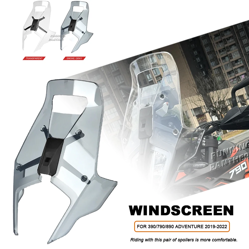 

Комплект дефлектора лобового стекла мотоцикла для 390 790 890 ADV Adventure 790adv 2019-2022 2020