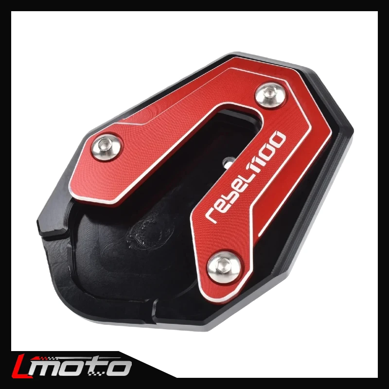 

Motorcycle Kickstand Enlarger For Honda Rebel CM CMX 1100 2021-2025 Side Stand Pad Kick Stand Support Extension Accessories