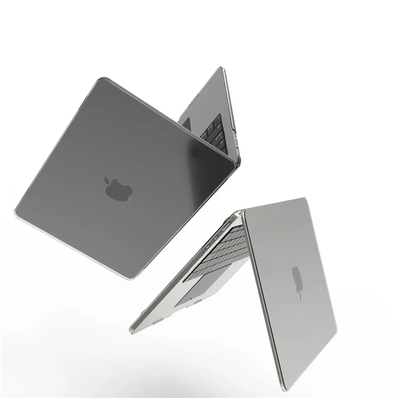 2026 Laptop Case For Macbook Air 13 15-Inch Shell M5 M4 M3 M2 M1 Chip ,MacBook Pro 13 14 16-inch Pro Max Crystal Sand Cover 2025