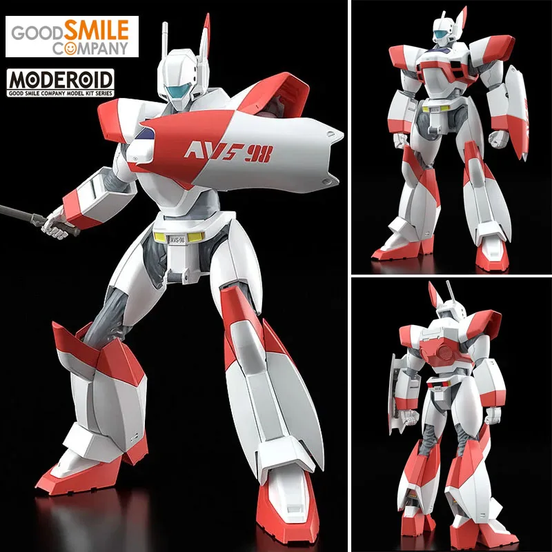 GSC Original  Model Kit  MODEROID 1/60 Mobile Police PATLABOR AVS-98 ECONOMY Anime Action Figure Assembly Model Toy Gift for Boy