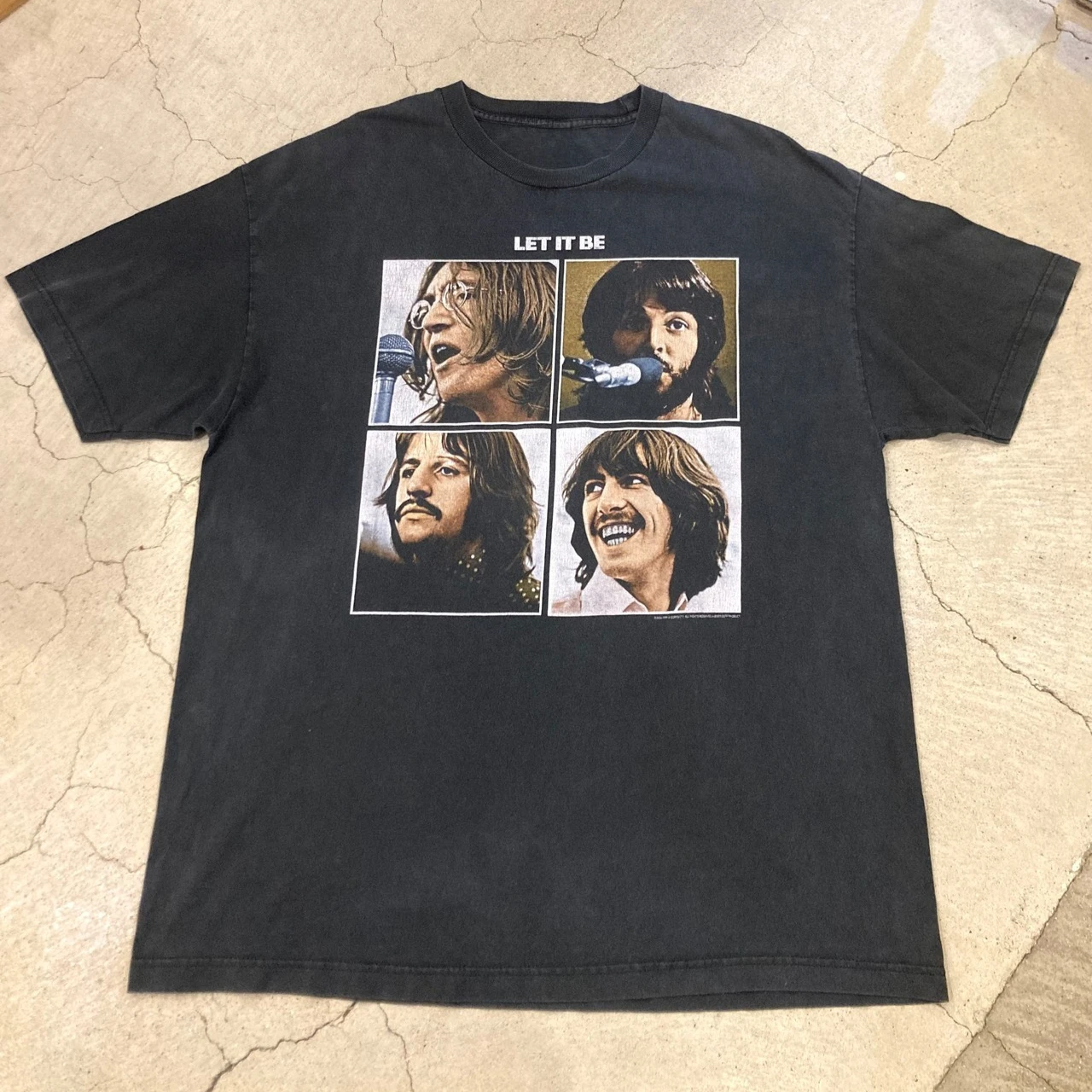 Vintage The Beatles 90s “A Hard Days Night” Cover Album Printed T-Shirt Unisex Short-sleevedstreet Y2K Casual Fashion Clothing