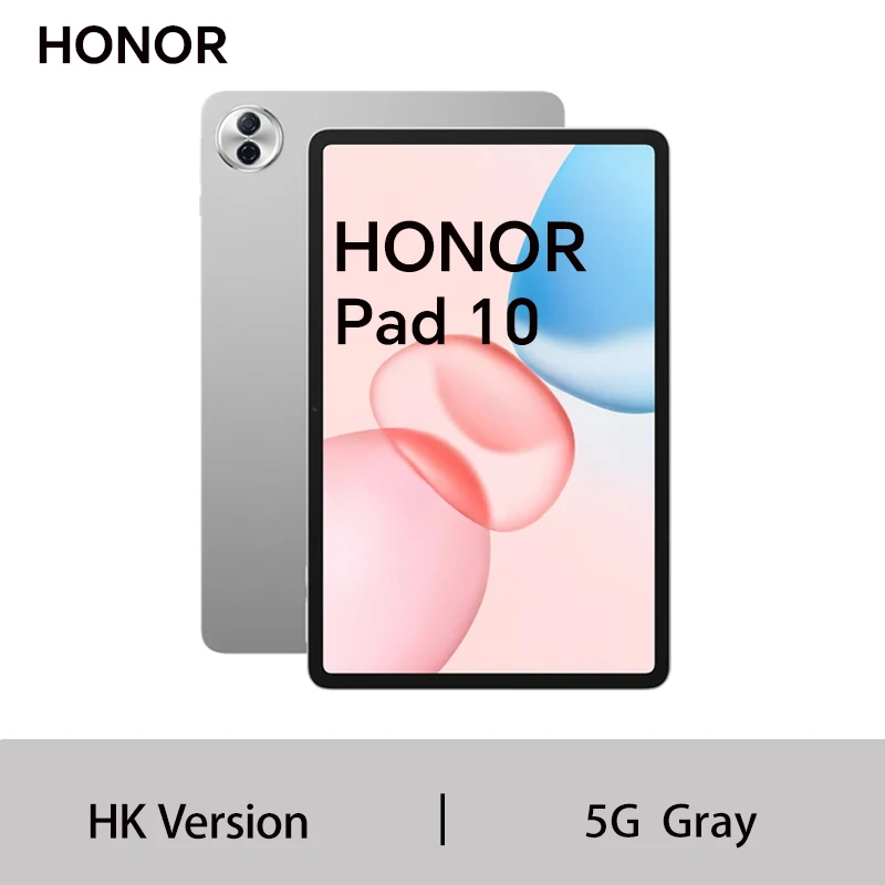 EU-versie HONOR Pad 10 Tablet 2.5K 12.1'' Eye Comfort Display Snapdragon 7 Gen 3 Chipset 10100mAh Batterij Tekentablet